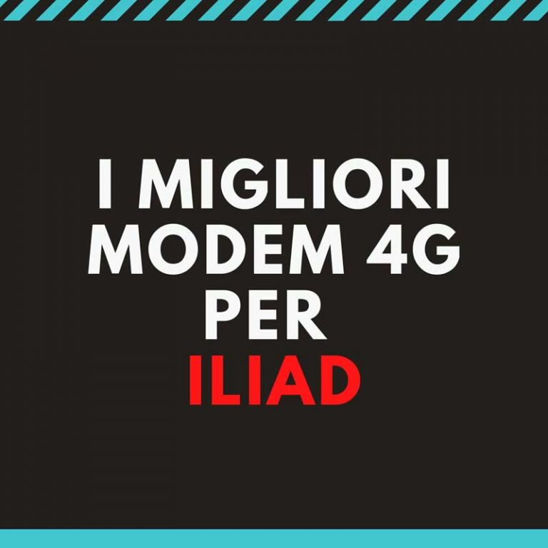 modem router 4g iliad